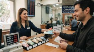 Обменный пункт в Израиле